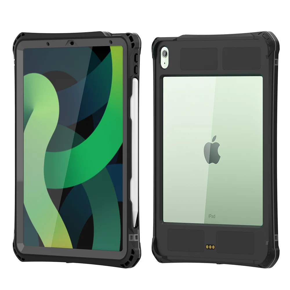 Rugged & Waterproof Protective Case iPad Air 11 M2 / M3 / Air 4th / 5th gen 10.9 - Black - Image 3