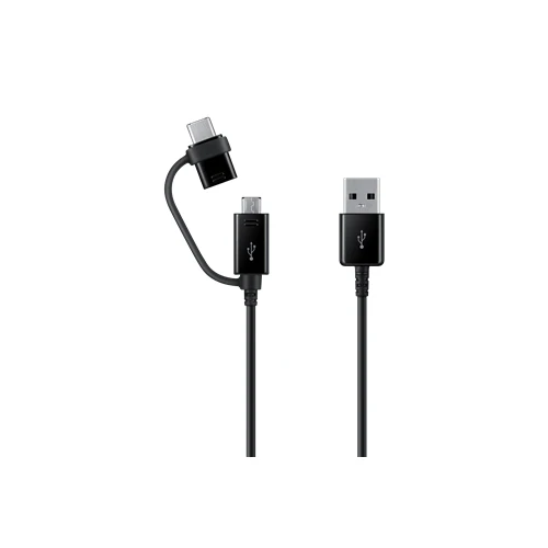 Samsung Car Charger Duo Dual 15W USB A Fast Charge & Multi Cable - Black - Image 5