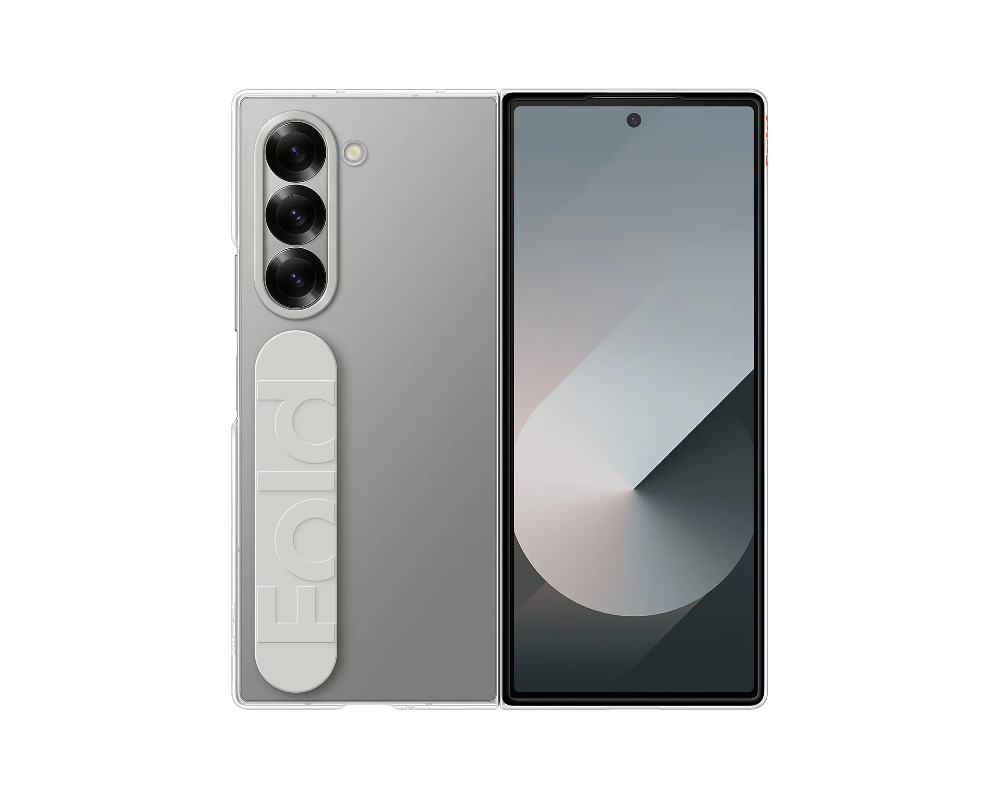 Samsung Original Clear Case for Galaxy Z Fold 6 - Clear - Image 2
