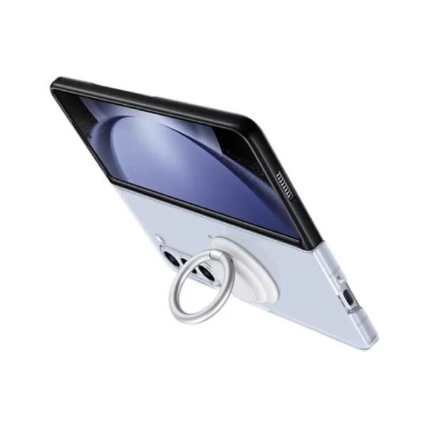 Samsung Clear Gadget Case with Ring for Samsung Galaxy Z Fold 5 (2023) - Clear Black - Image 2