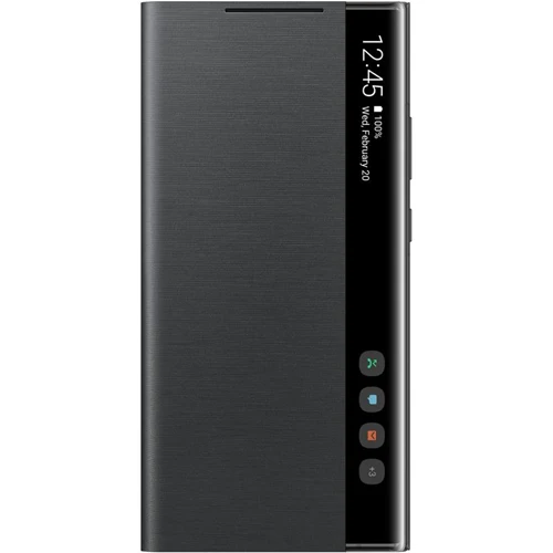 Samsung Galaxy Clear View Cover For Note 20 6.7 inch - Mystic Black - Image 3