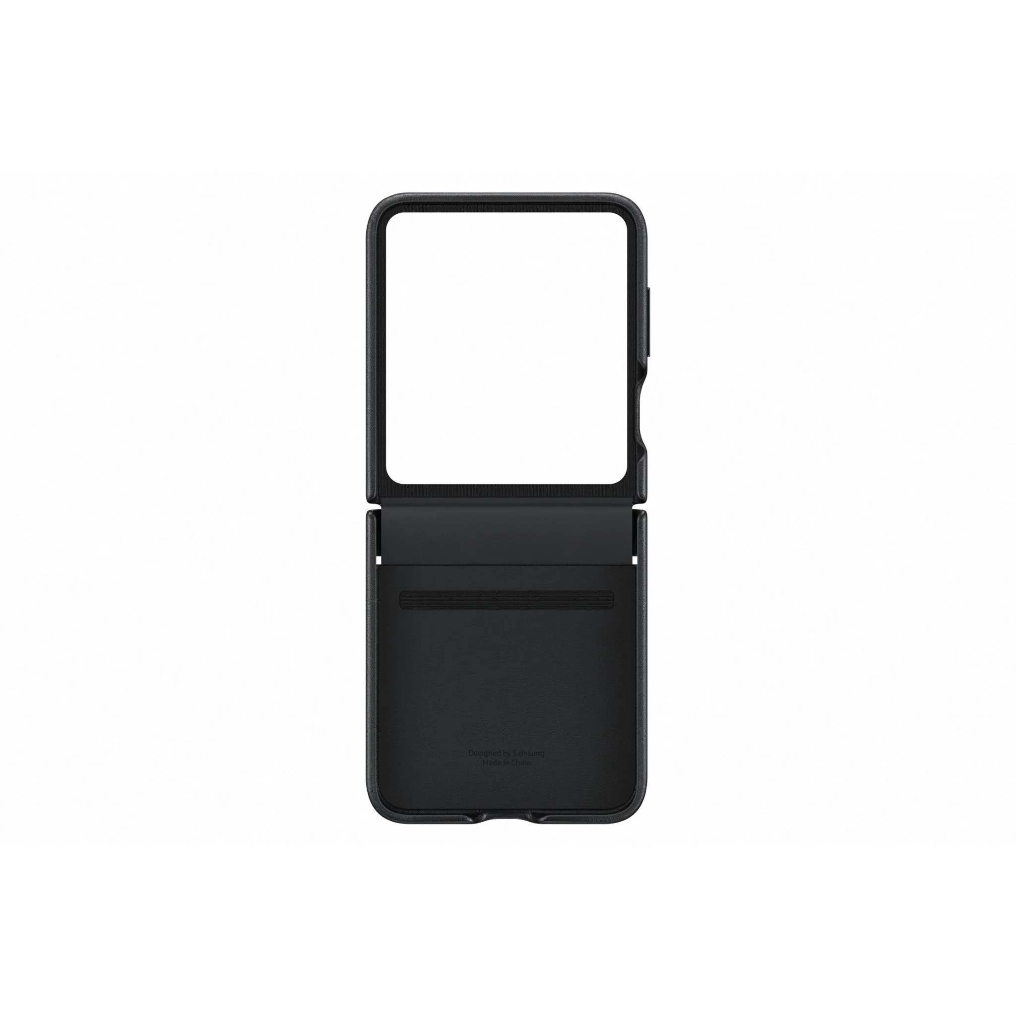 Samsung Flap Eco-Leather Case for Samsung Galaxy Z Flip 5 - Black - Image 7