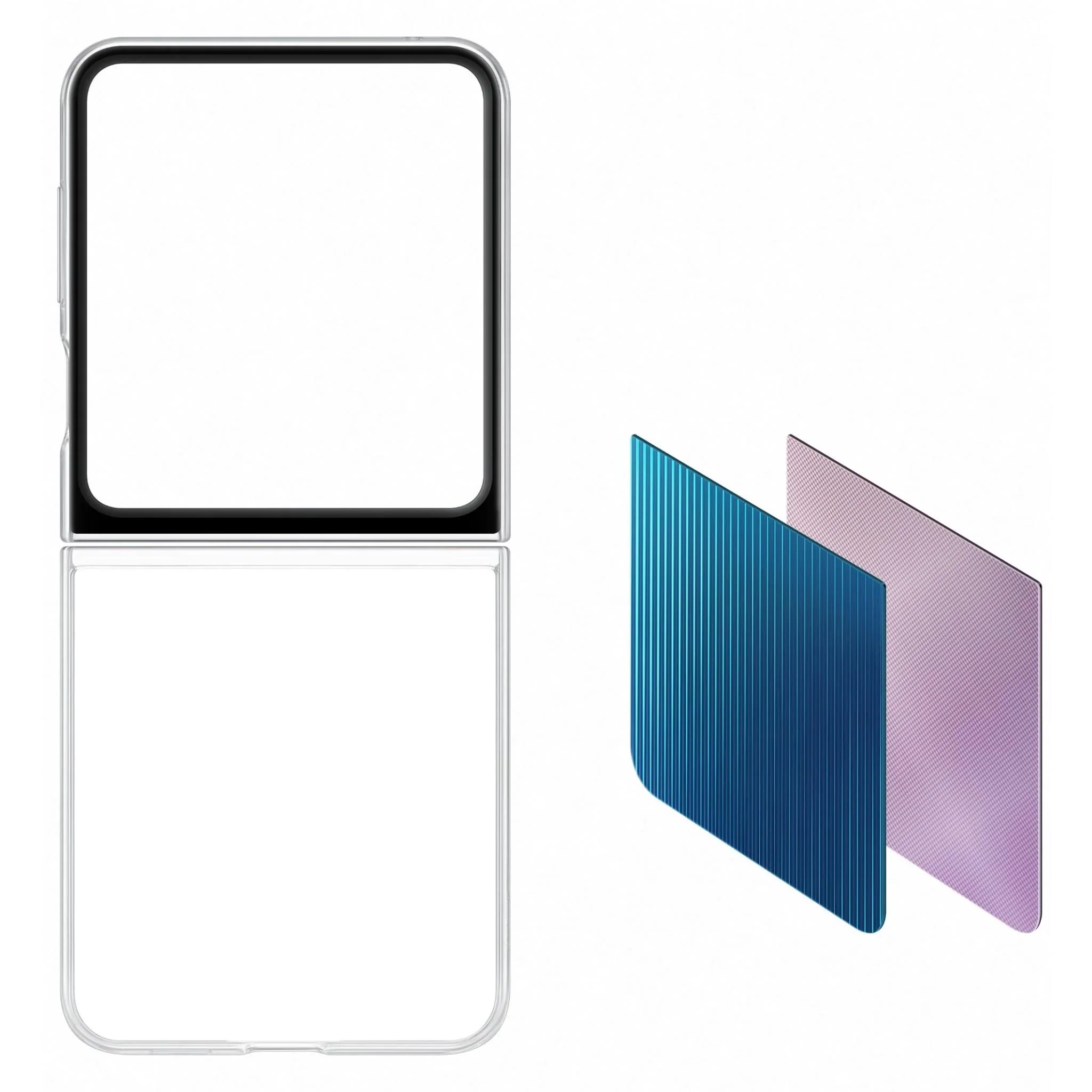 Samsung Flipsuit Case for Samsung Galaxy Z Flip 5 - Clear - Image 7