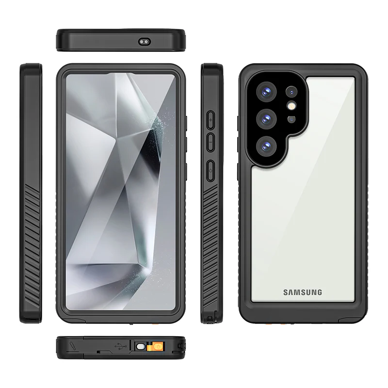 Waterproof & Dustproof Samsung Galaxy S25 Ultra Case Built-in Screen Guard - Image 8
