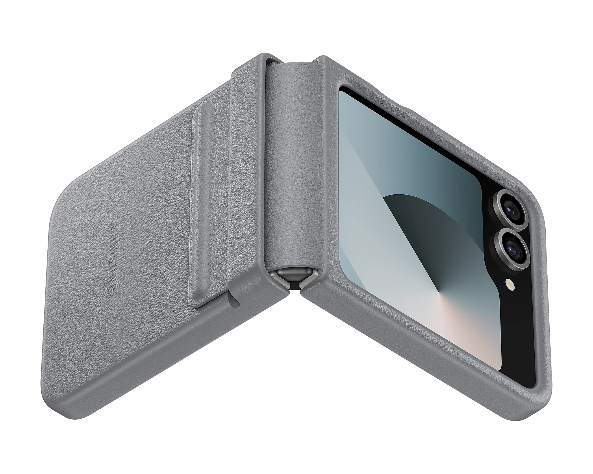 Samsung Kindsuit Case for Samsung Galaxy Z Flip 6 / Flip 7 FE - Grey - Image 2