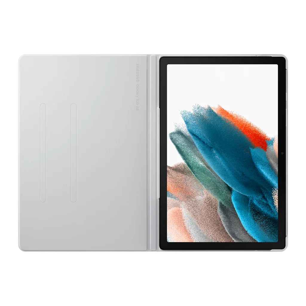 Samsung Official Book Cover for Galaxy Tab A8 SM-X200 X205 - Silver - Image 6