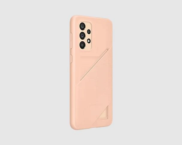 Samsung Official Card Slot Cover Case Samsung Galaxy A33 5G SM-A336 - Peach - Image 3