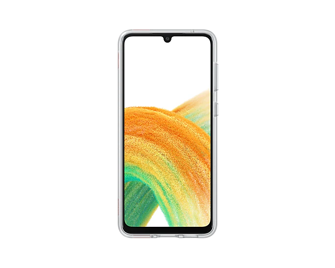 Samsung Official Slim Strap Cover Case Samsung Galaxy A33 5G SM-A336 Transparent - Image 2