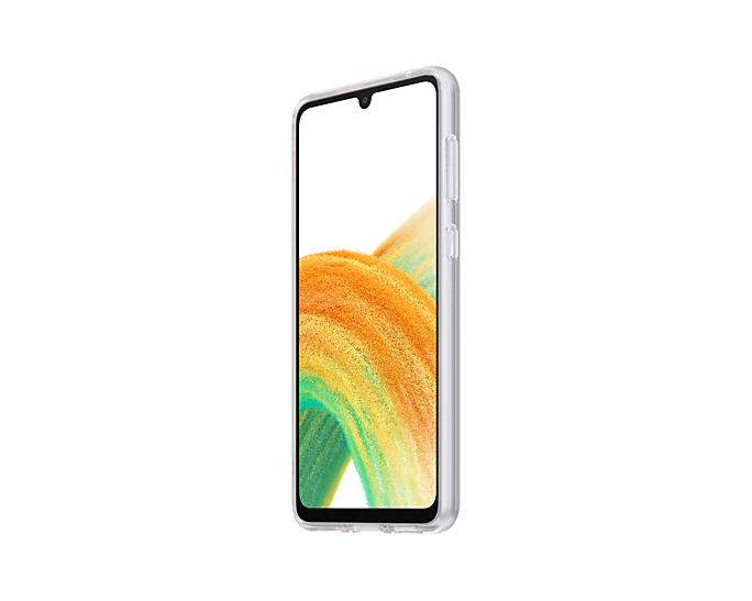 Samsung Official Slim Strap Cover Case Samsung Galaxy A33 5G SM-A336 Transparent - Image 3