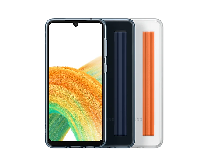 Samsung Official Slim Strap Cover Case Samsung Galaxy A33 5G SM-A336 Transparent - Image 5