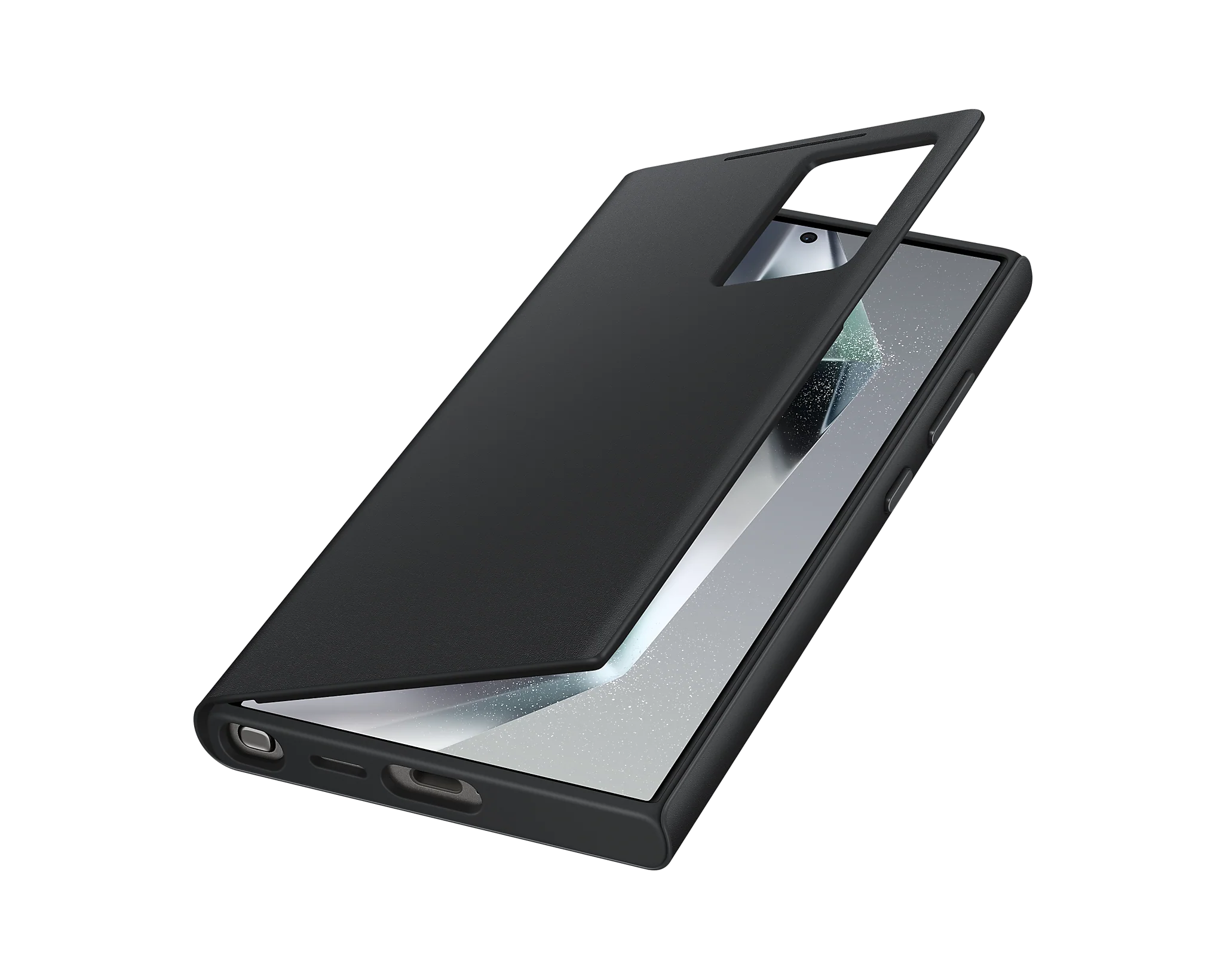 Samsung Official Smart View Wallet Case S24 Ultra 6.8 inch - Black - Image 3