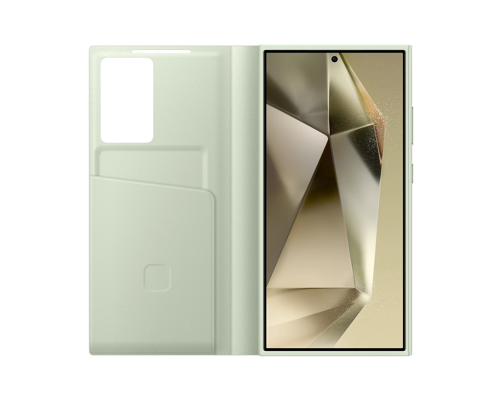 Samsung Official Smart View Wallet Case S24 Ultra 6.8 inch - Light Green - Image 3