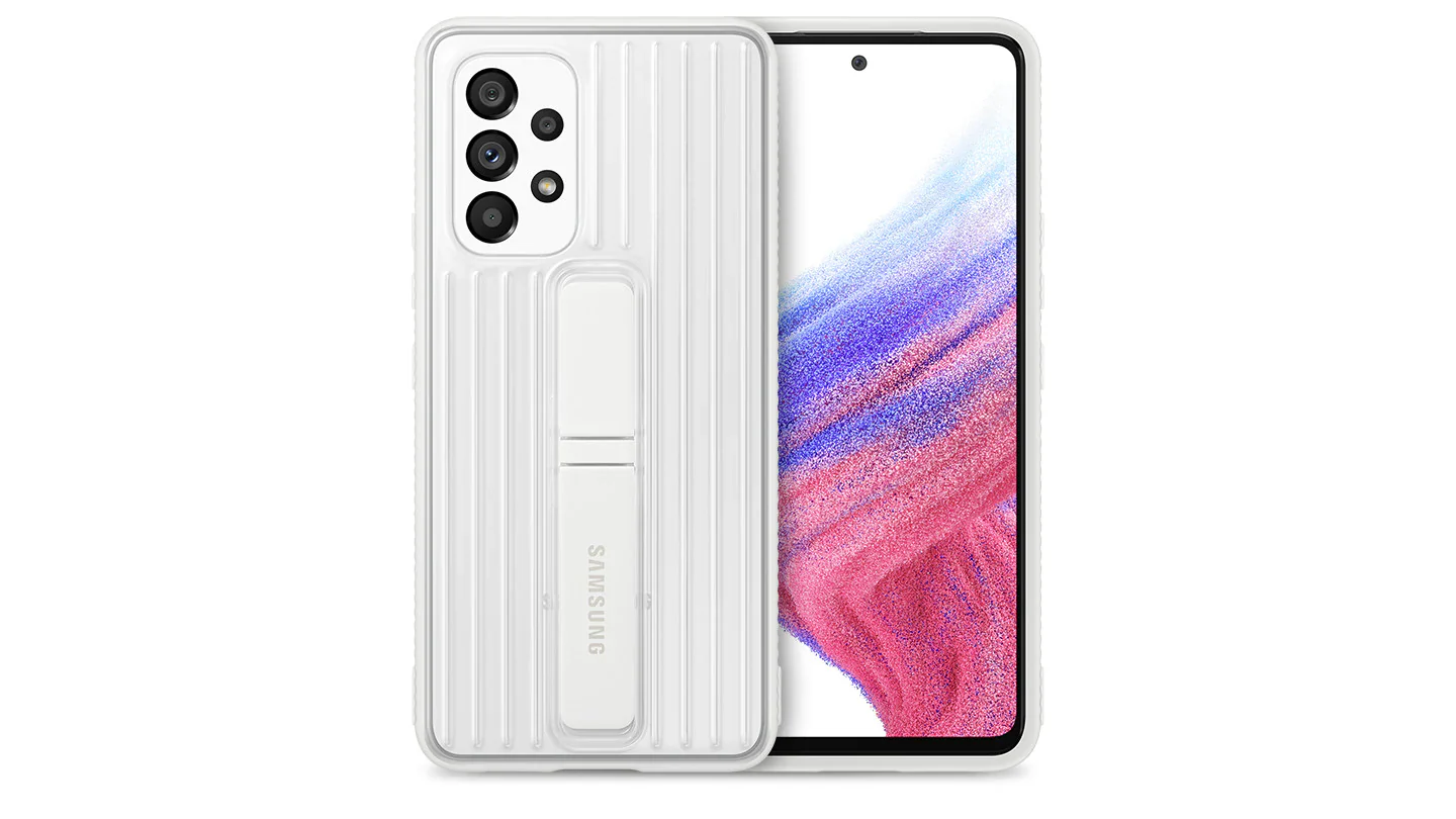 Samsung official Standing Cover Case & Kickstand Samsung A53 5G SM-A536 - White - Image 8