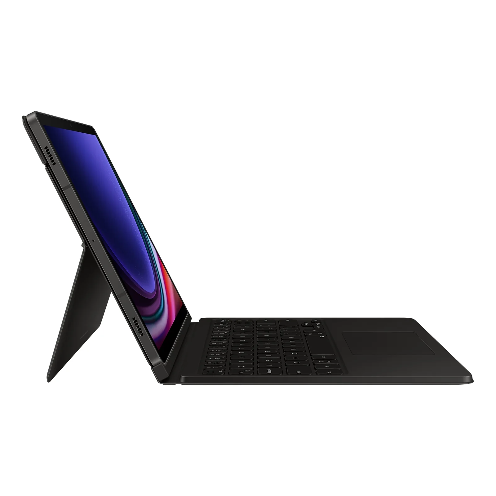 Samsung Original Book Cover Keyboard Case for Galaxy Tab S9 / S9FE - Black - Image 11
