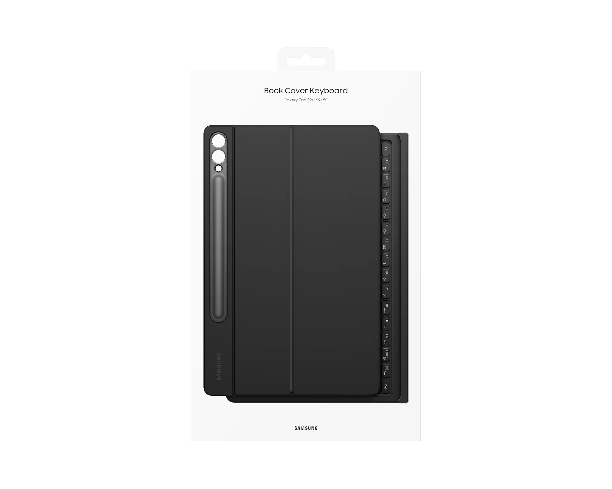 Samsung Original Book Cover Keyboard Case Galaxy Tab S9 Ultra & S10 Ultra 14.6 inch - Black - Image 2