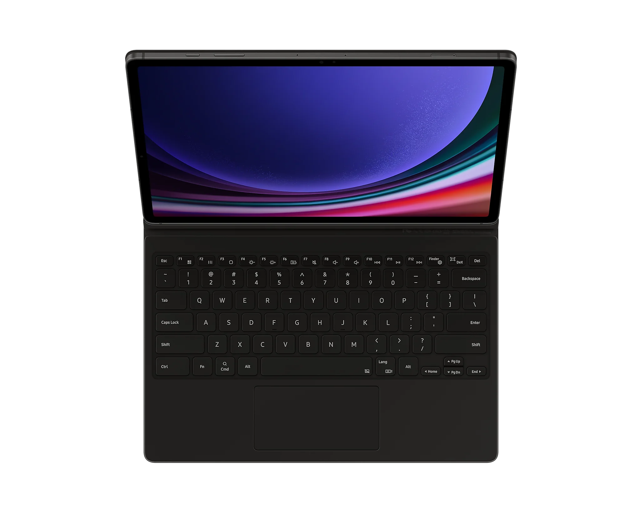 Samsung Original Book Cover Keyboard Case Galaxy Tab S9 Ultra & S10 Ultra 14.6 inch - Black - Image 4