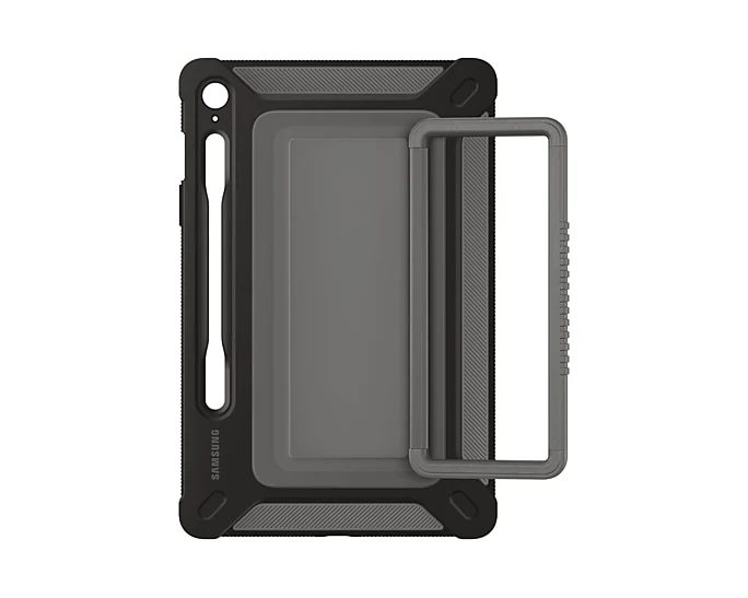 Samsung Original Outdoor Cover Case for Galaxy Tab S9 FE - Black - Image 4