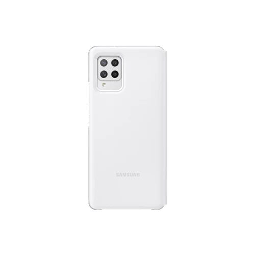 Samsung Smart S View Wallet Case for Galaxy A42 5G White - Image 4