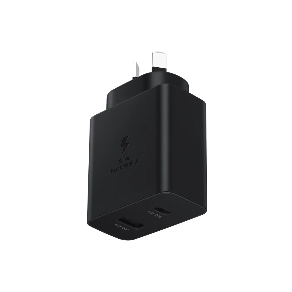 Samsung Wall Charger (AU) Fast Charger 35W Adapter Duo_TA220 USB-C & USB-A - Image 2