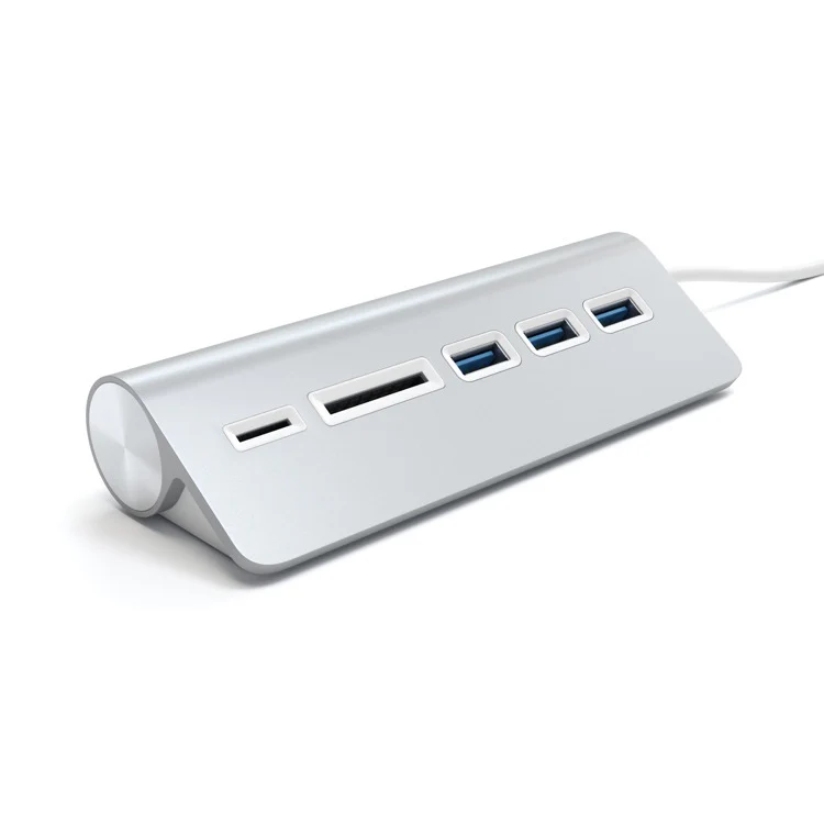 Satechi 3-Port USB 3.0 Hub w/ Card Reader - Image 2