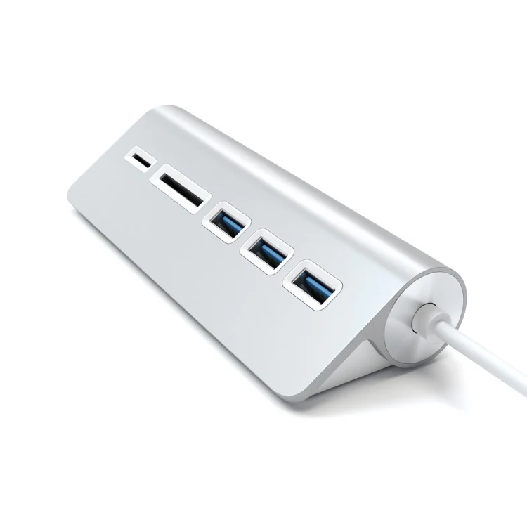 Satechi 3-Port USB 3.0 Hub w/ Card Reader - Image 4