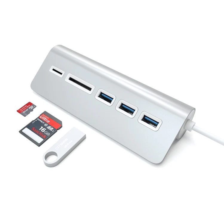 Satechi 3-Port USB 3.0 Hub w/ Card Reader - Image 6