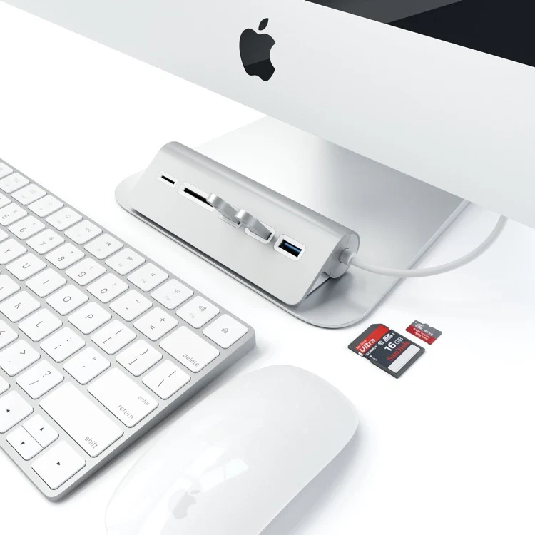 Satechi 3-Port USB 3.0 Hub w/ Card Reader - Image 7