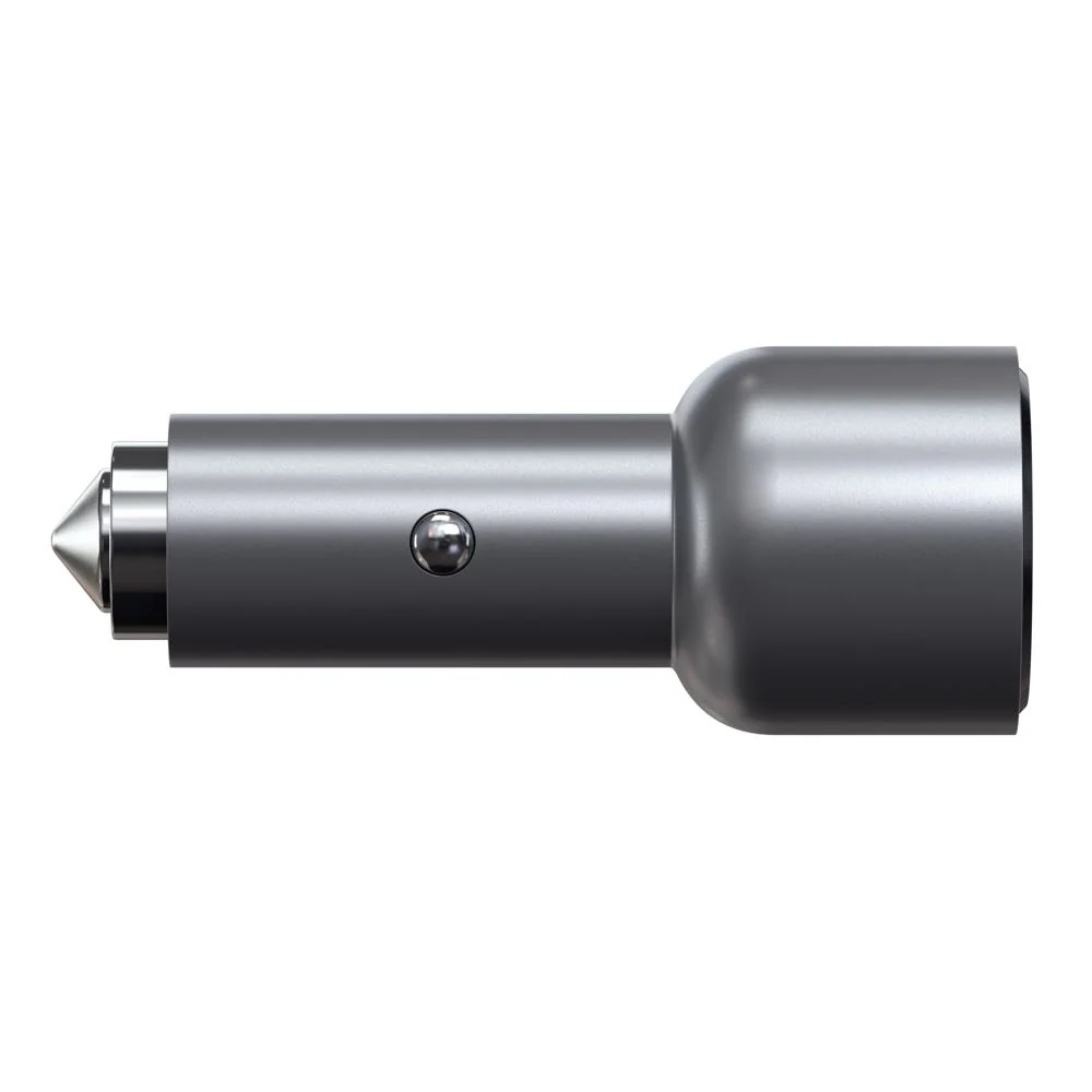 Satechi 40W Dual USB-C PD Car Charger (Space Grey) - Image 3