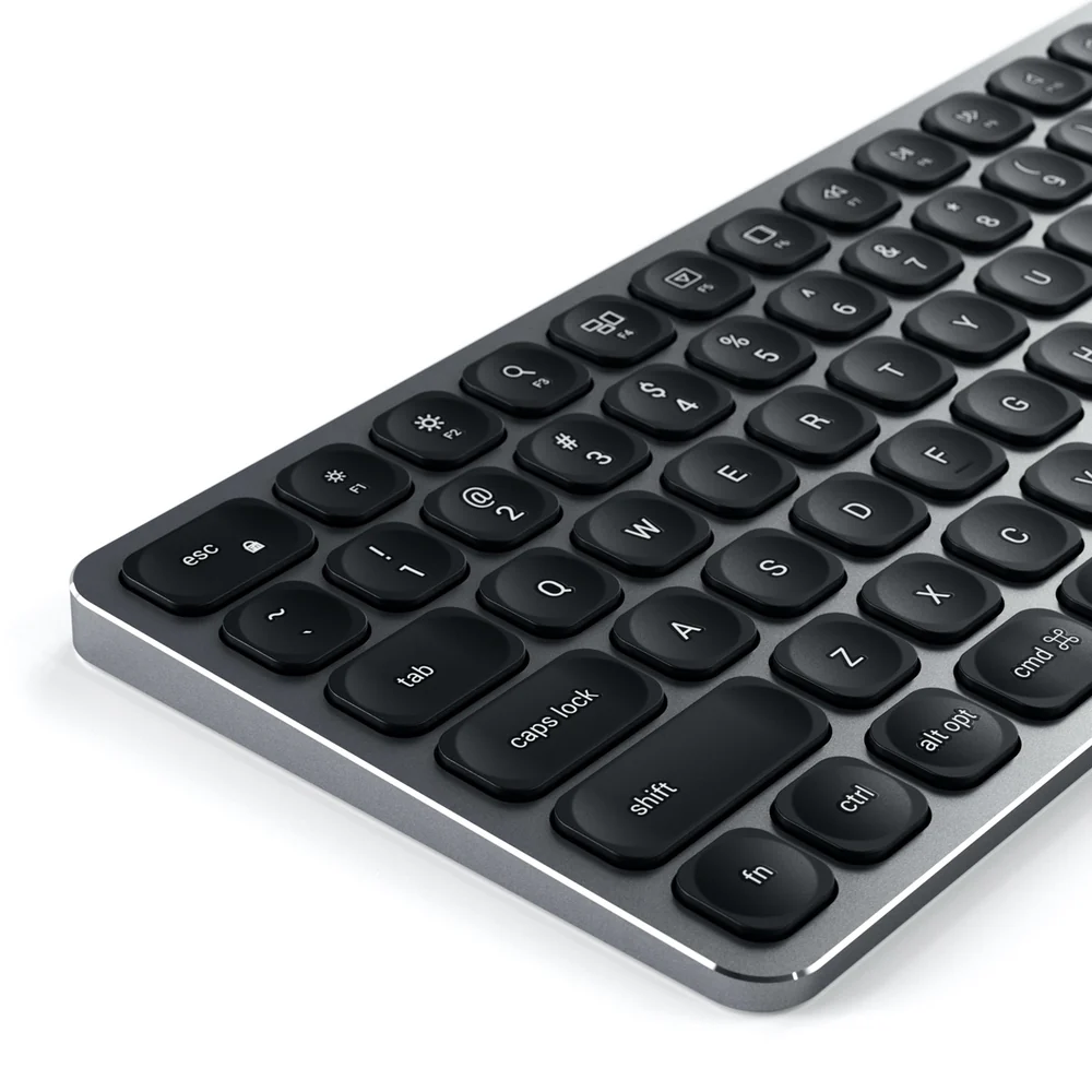 Satechi Aluminium Bluetooth Keyboard (Grey) - Image 4