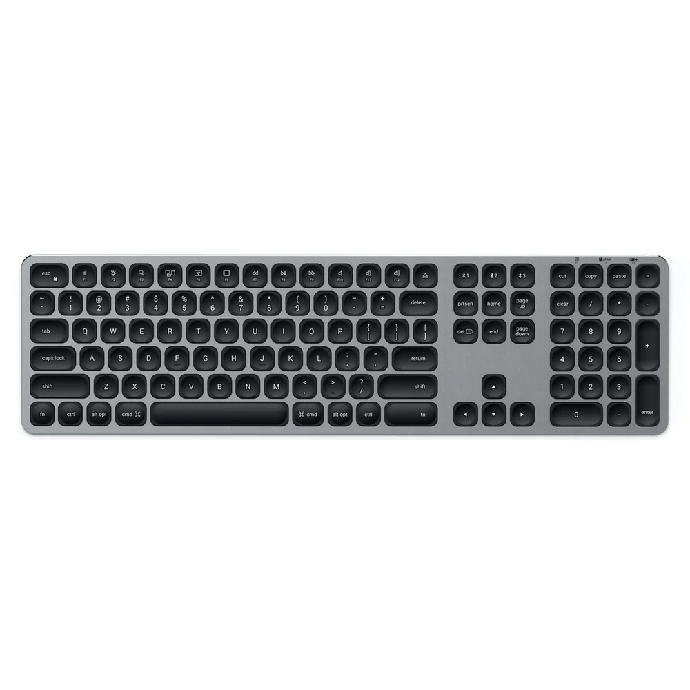 Satechi Aluminium Bluetooth Keyboard (Grey) - Image 5