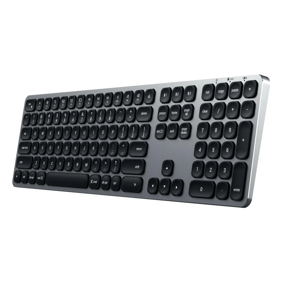 Satechi Aluminium Bluetooth Keyboard (Grey) - Image 9