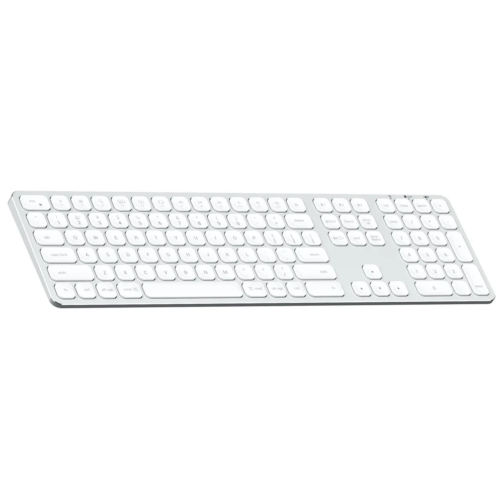 Satechi Aluminium Bluetooth Keyboard (Silver/White) - Image 10