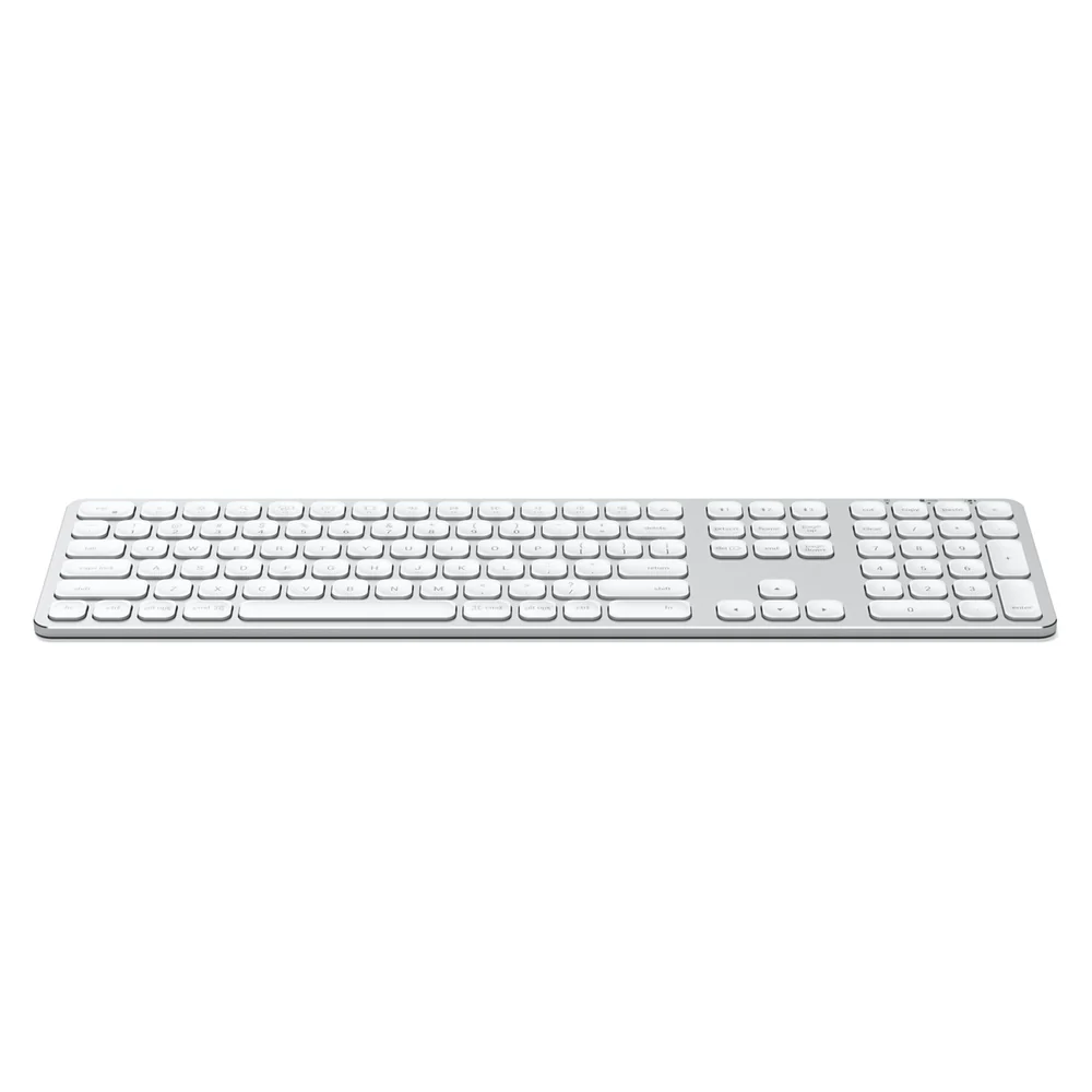 Satechi Aluminium Bluetooth Keyboard (Silver/White) - Image 6