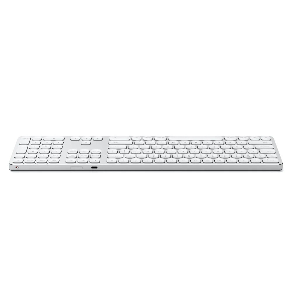 Satechi Aluminium Bluetooth Keyboard (Silver/White) - Image 7