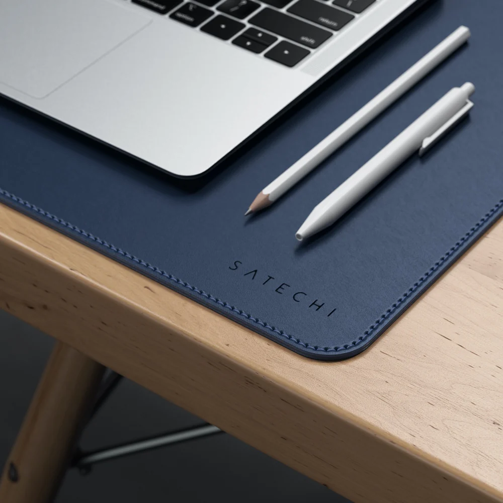 Satechi Eco Leather Deskmate (Blue) - Image 10