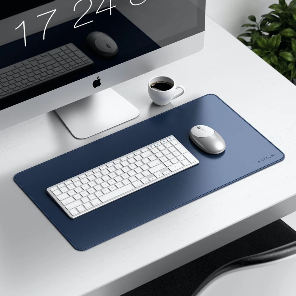 Satechi Eco Leather Deskmate (Blue) - Image 12