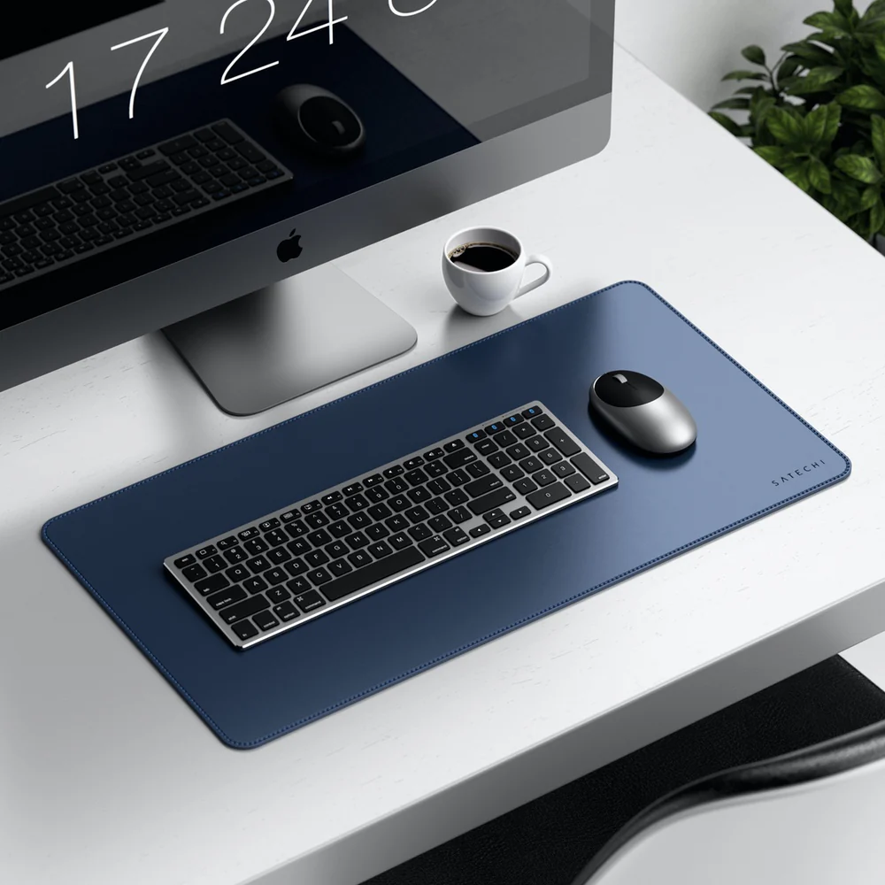Satechi Eco Leather Deskmate (Blue) - Image 13