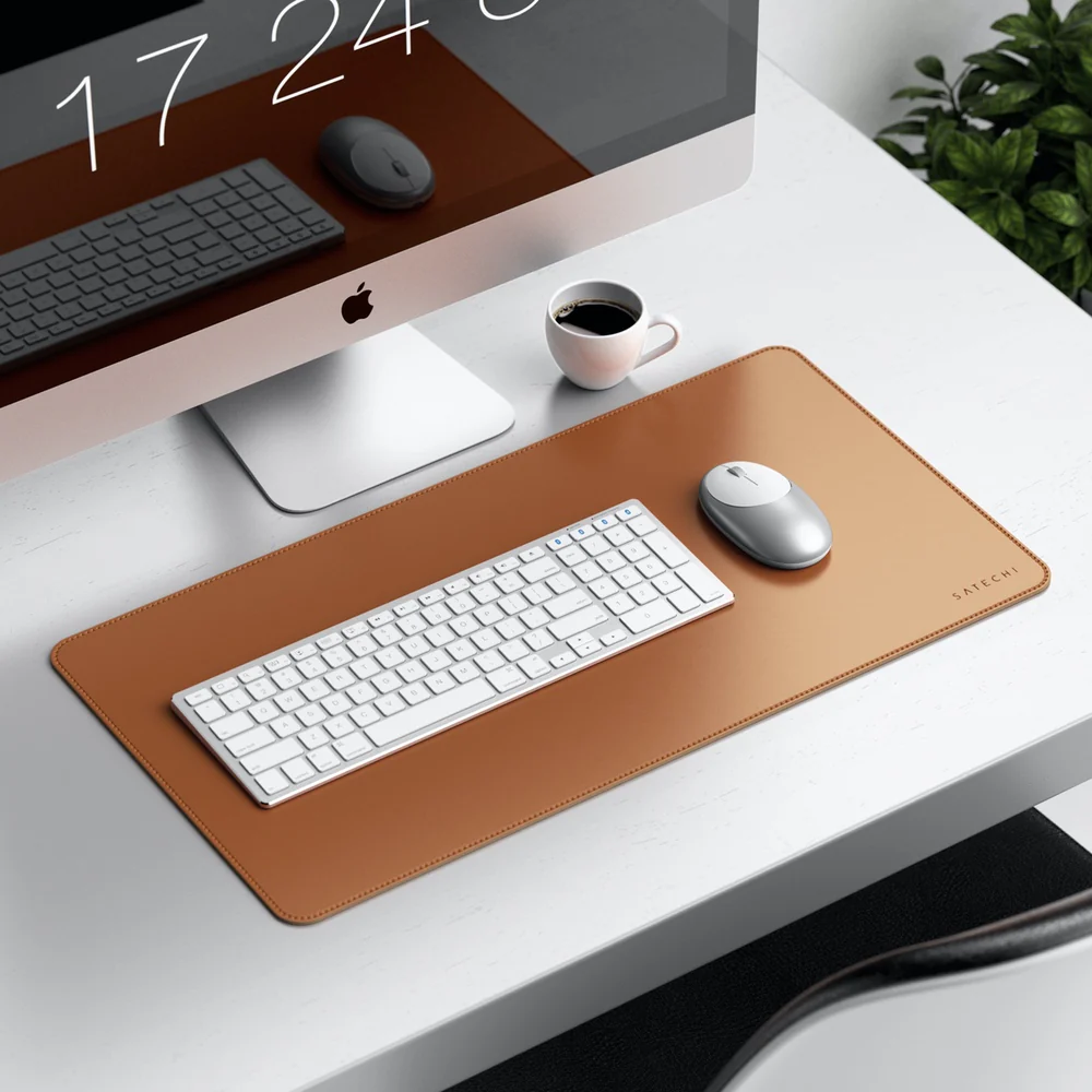 Satechi Eco Leather Deskmate (Brown) - Image 4