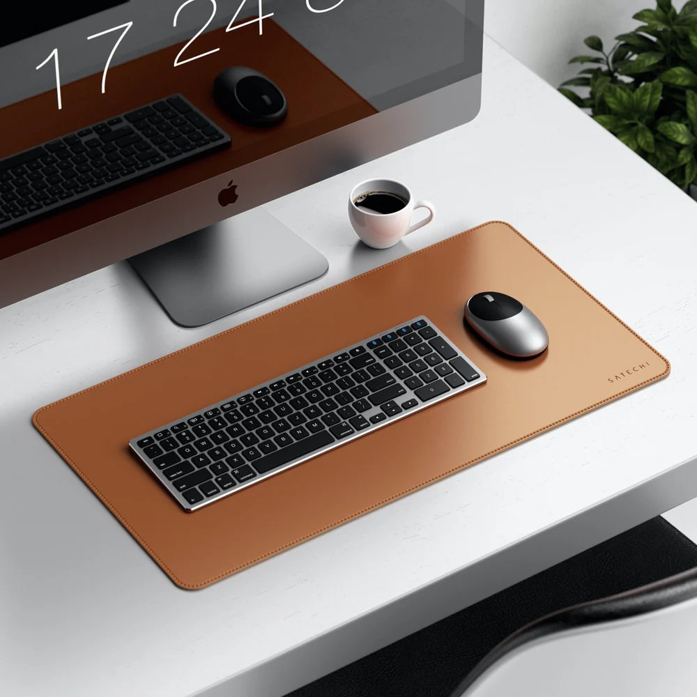 Satechi Eco Leather Deskmate (Brown) - Image 5