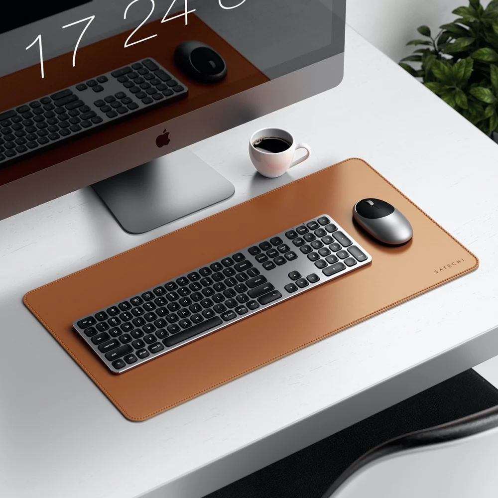 Satechi Eco Leather Deskmate (Brown) - Image 6