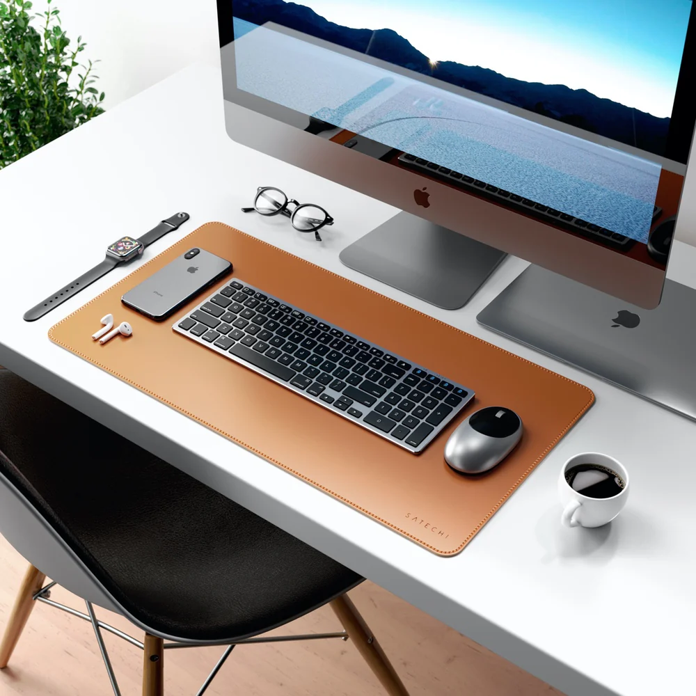 Satechi Eco Leather Deskmate (Brown) - Image 7