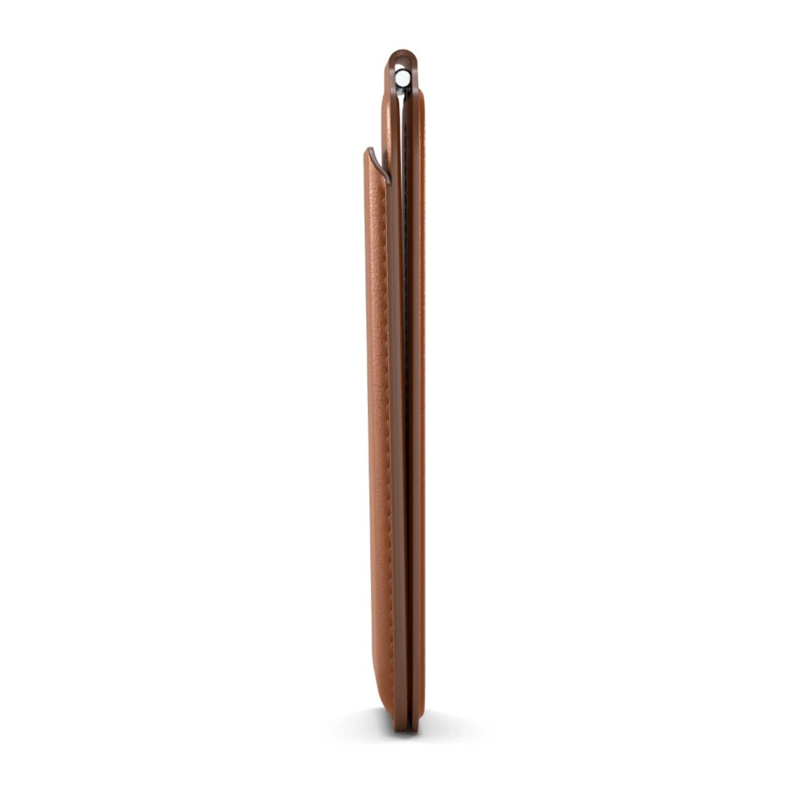 Satechi Magnetic Wallet Stand for iPhone - Brown - Image 4