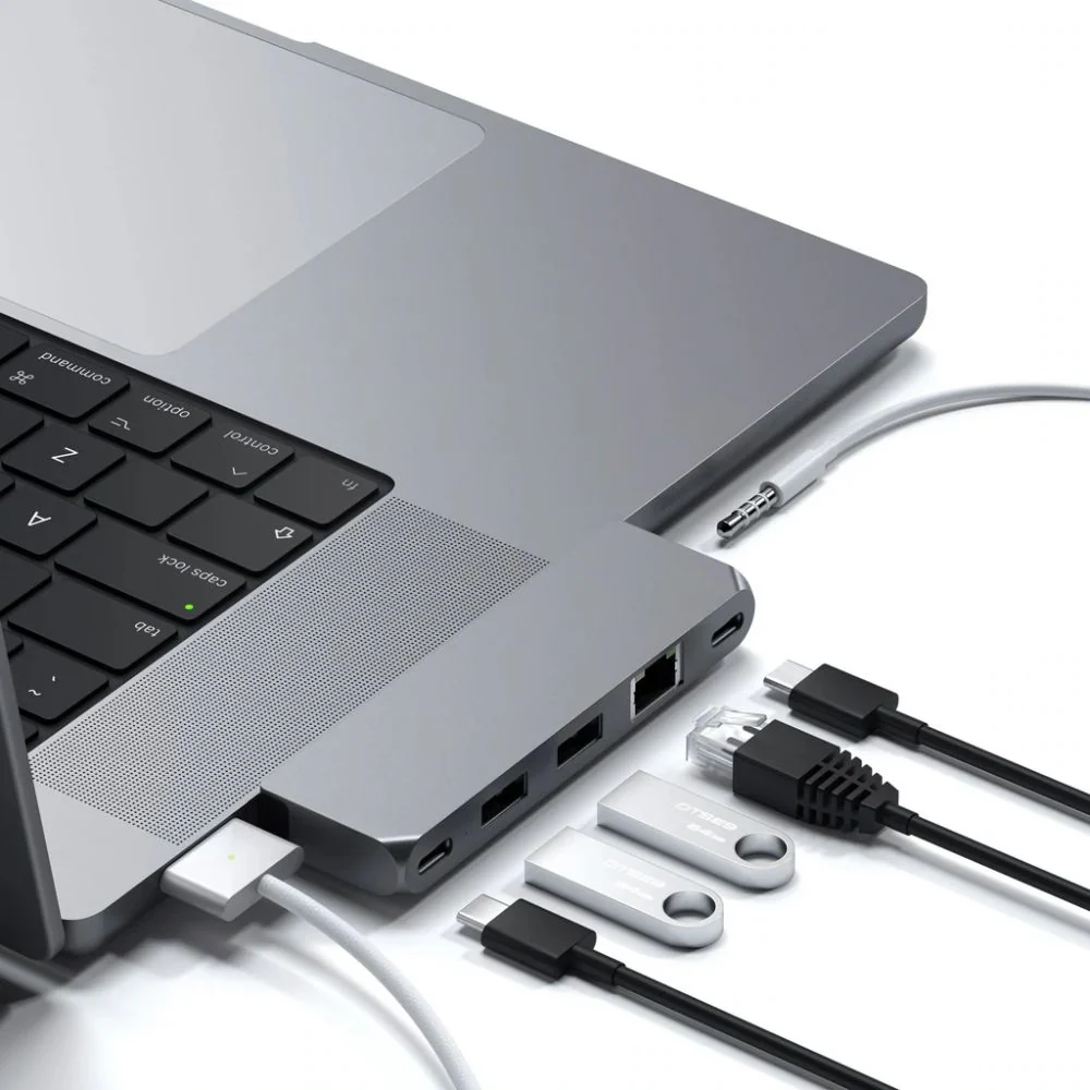 Satechi Pro Hub Mini Macbook (Space Grey) - Image 2