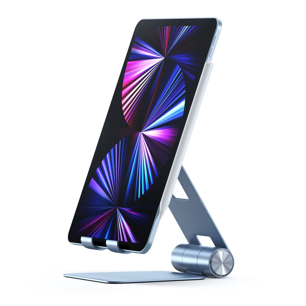 Satechi R1 Foldable Mobile Stand for Laptops & Tablets (Blue) - Image 2