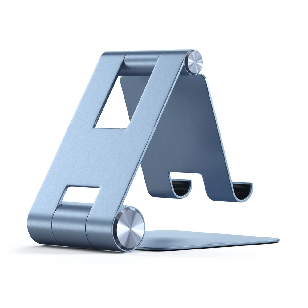 Satechi R1 Foldable Mobile Stand for Laptops & Tablets (Blue) - Image 3