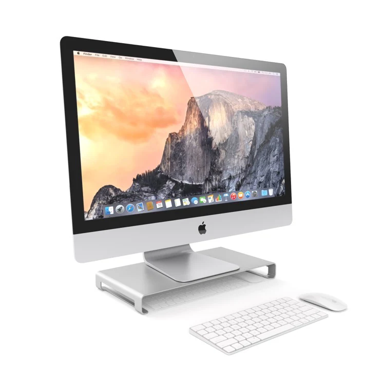Satechi Slim Monitor Stand - Silver - Image 5