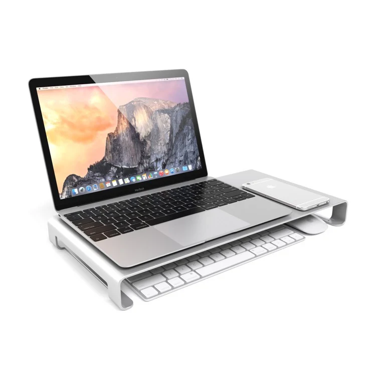 Satechi Slim Monitor Stand - Silver - Image 7
