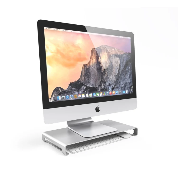 Satechi Slim Monitor Stand - Silver - Image 9