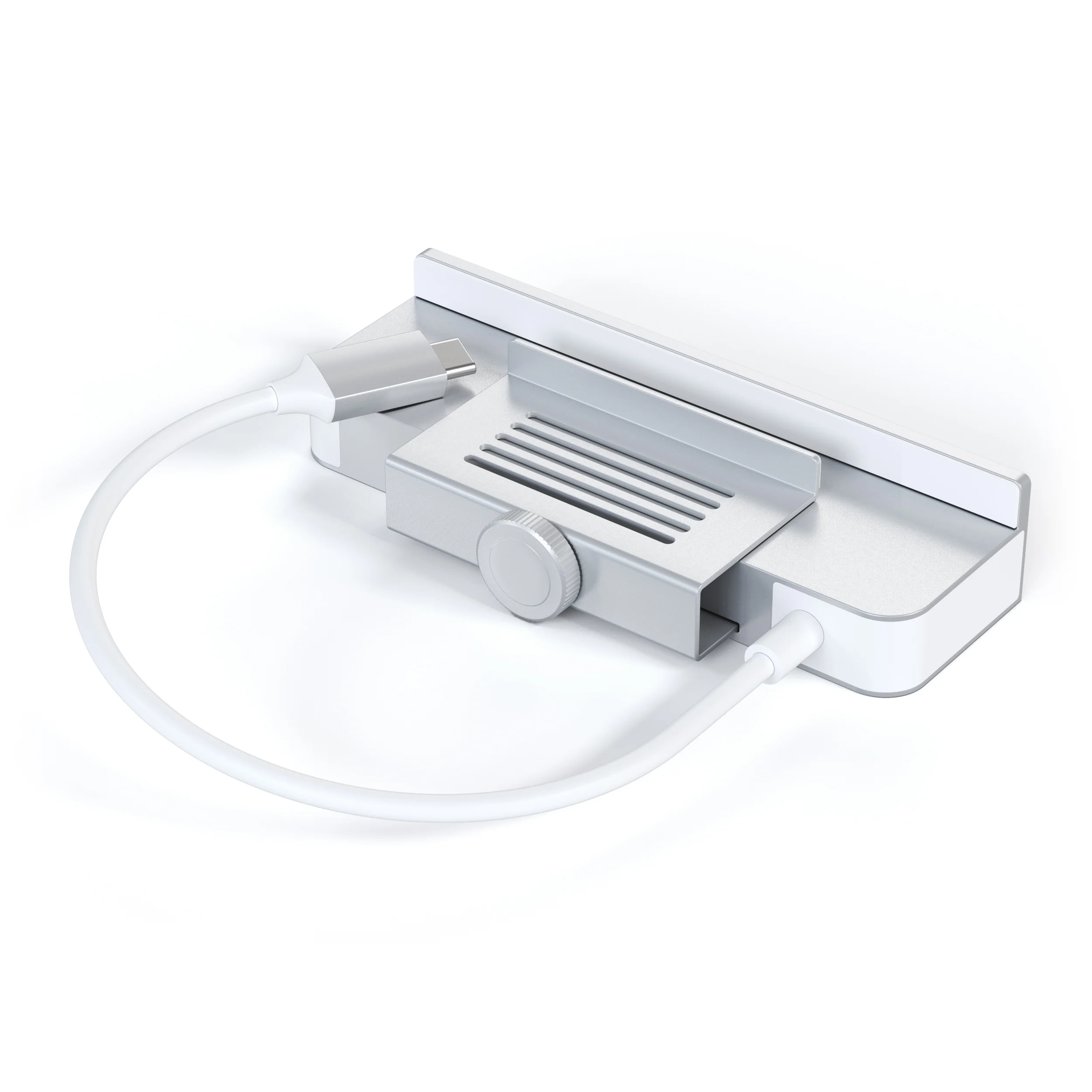 Satechi USB-C Clamp Hub for 24 inch iMac (Silver) - Image 5
