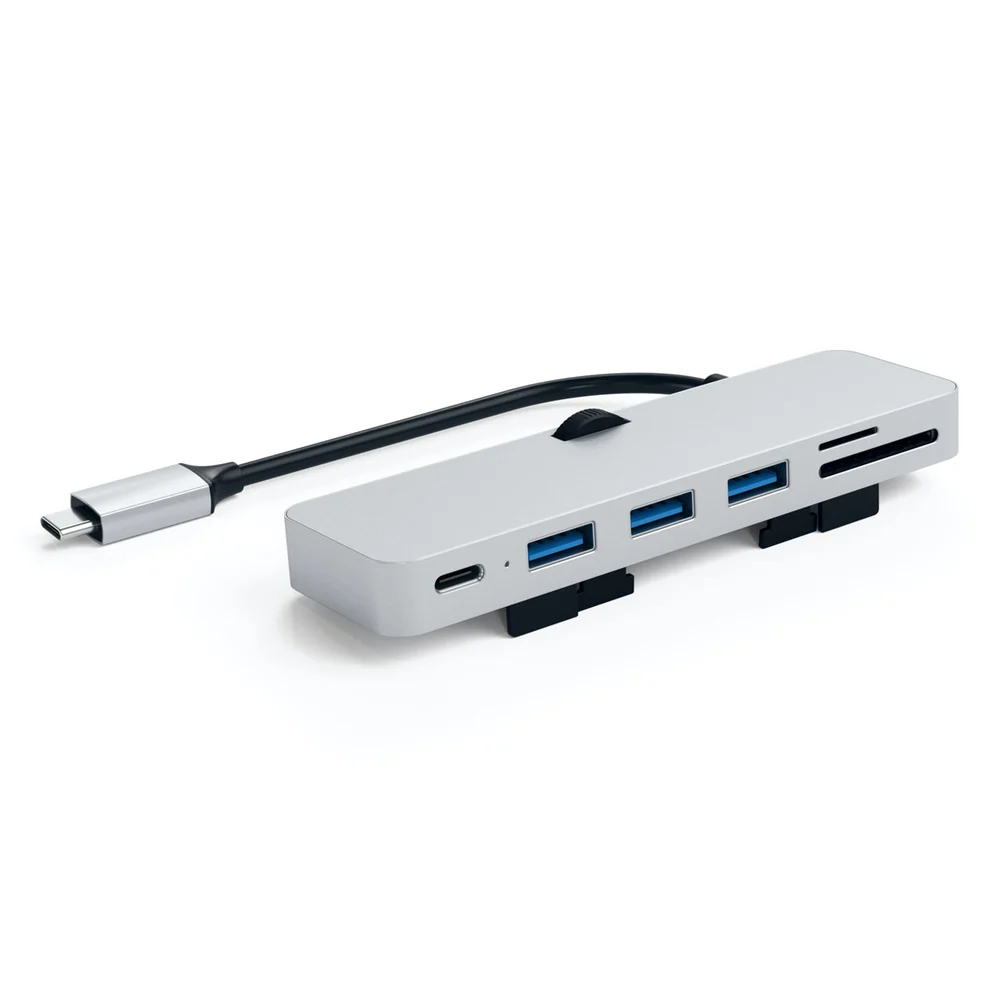 Satechi USB-C Clamp Hub Pro for iMac and iMac Pro - Silver - Image 10